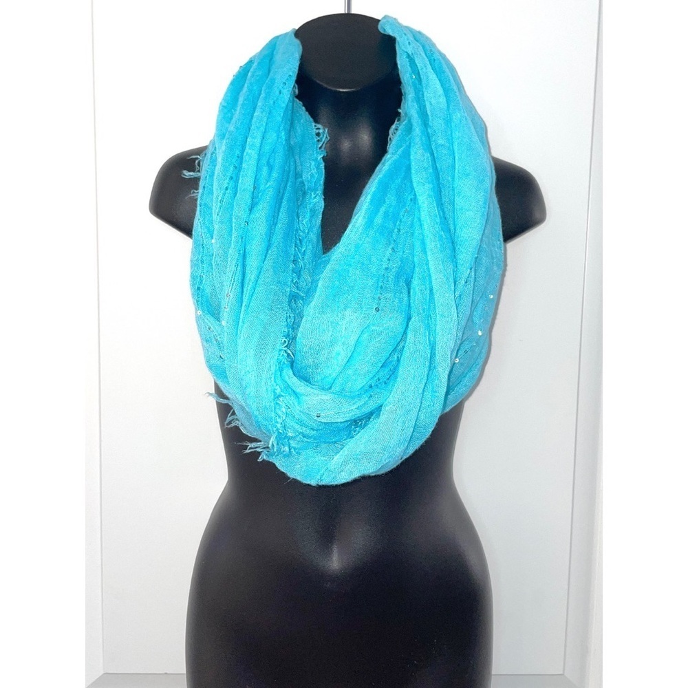 Blue scarf